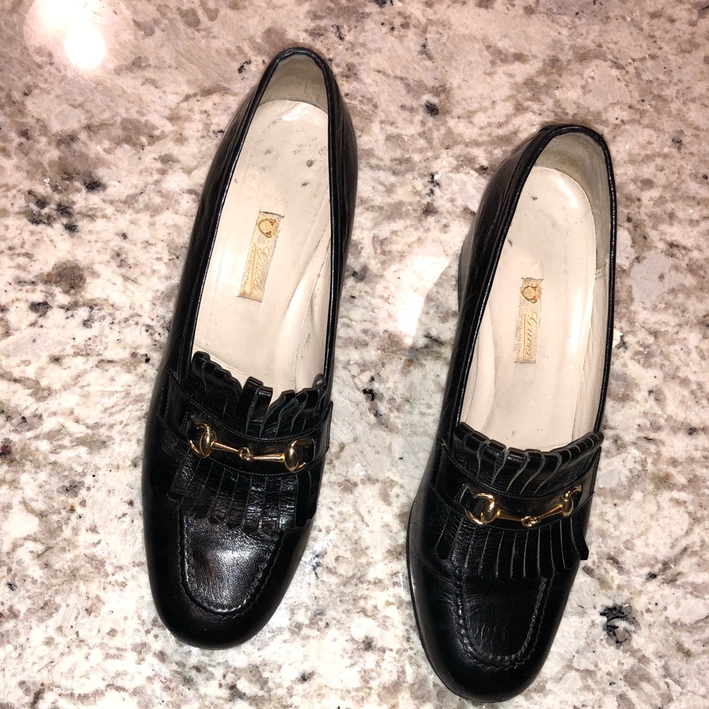 Authentic Gucci Leather Loafer
